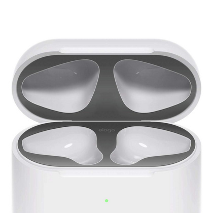 Elago AirPods Dust Guard (Apple AirPods Wireless) - Matt grå