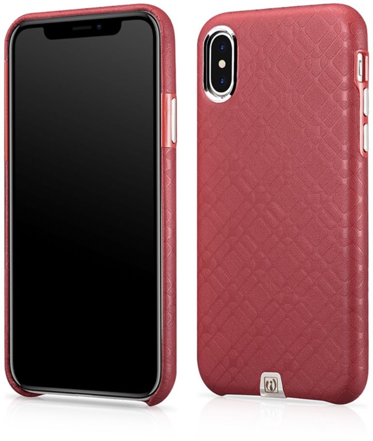 iCarer Luxury Back Cover (iPhone X/Xs) - Rød