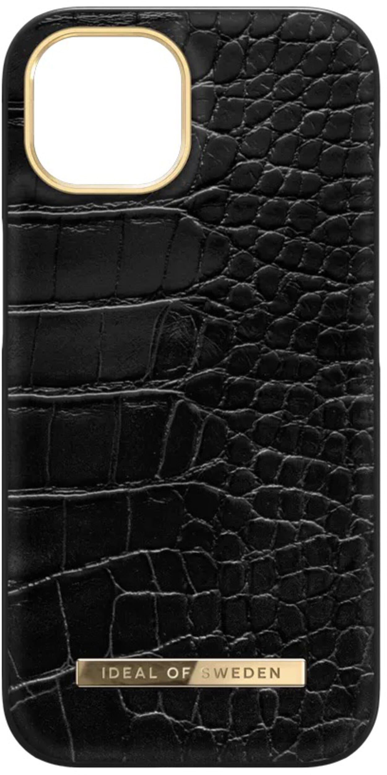 iDeal of Sweden Atelier-deksel (iPhone 15 Plus) - Neo black croco