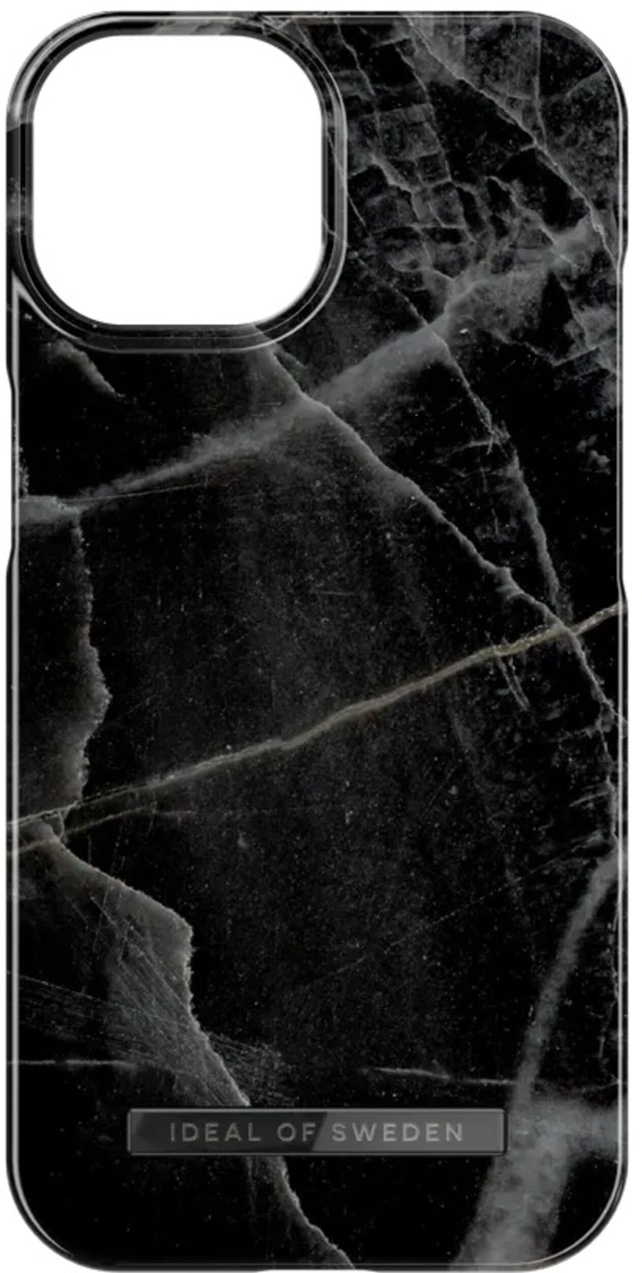 iDeal of Sweden Fashion Marble (iPhone 15 Pro) - Black Thunder Marble