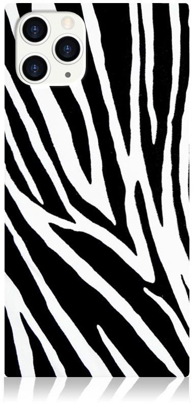 iDecoz Square Case - Animal Print (iPhone 11 Pro) - Zebra