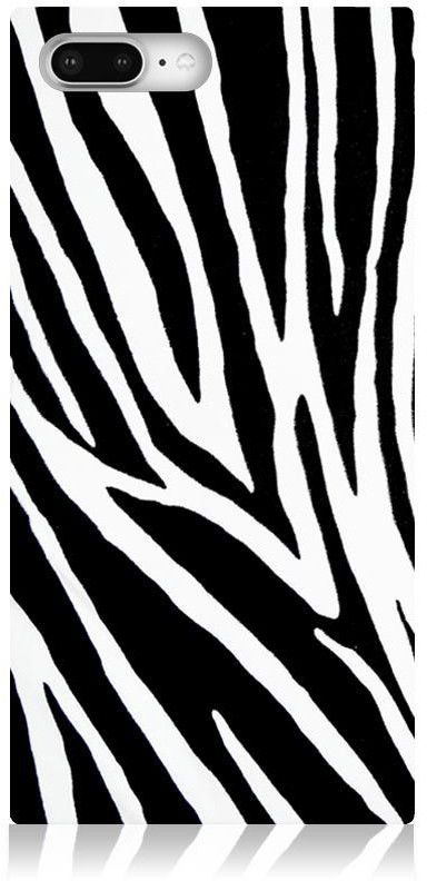 iDecoz Square Case - Animal Print (iPhone 8/7 Plus) - Zebra