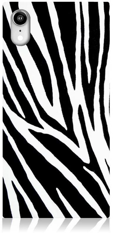 iDecoz Square Case - Animal Print (iPhone X r) - Zebra