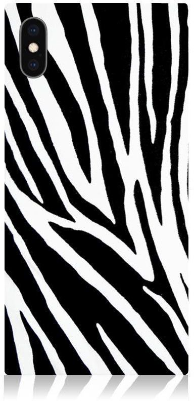 iDecoz Square Case - Animal Print (iPhone Xs Max) - Zebra