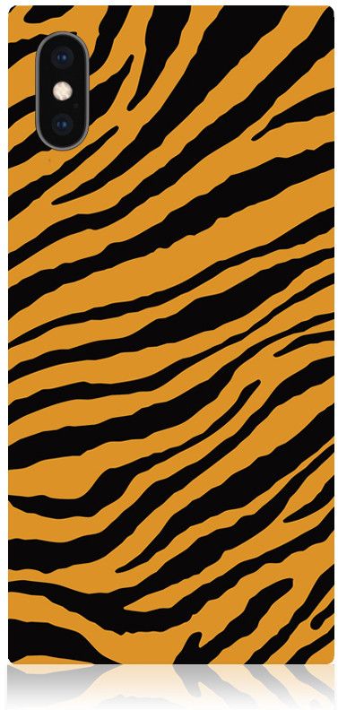 iDecoz Square Case - Animal Print (iPhone X /Xs) - Tiger