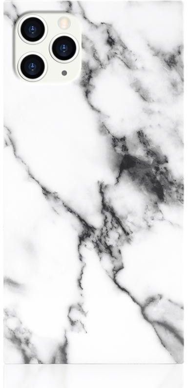 iDecoz Square Case - Marble (iPhone 11 Pro Max) - Hvit