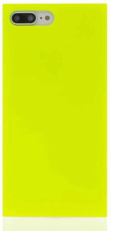 iDecoz Square Case - Neon (iPhone 8/7 Plus) - Gul
