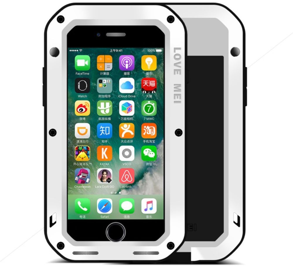 Love Mei Rugged (iPhone SE3/SE2/8/7) - Vit