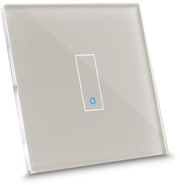 iotty Smart Switch Frontpanel for enkel strømbryter - Beige