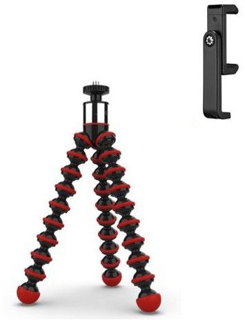 Joby Tripod Kit Smartphone GorillaPod Go 500 + GripTight 360 Red