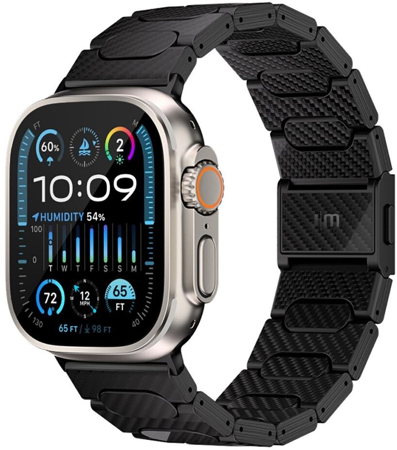 Just Mobile karbonfiberarmbånd (Watch 49/46/45/44/42mm)