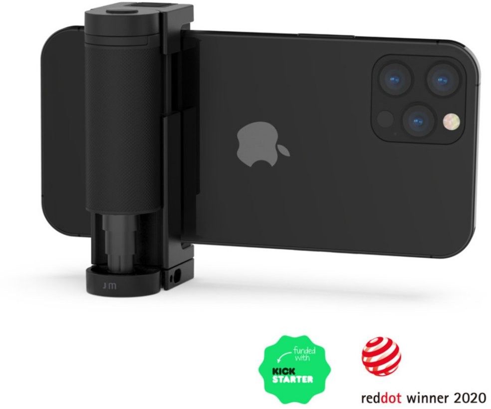 Just Mobile Shutter Grip 2 smart camera control for your smartphone - Black