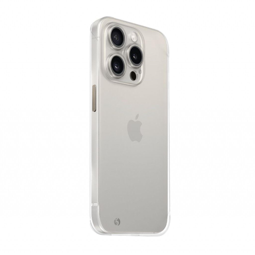 Just Mobile TENC™ [Slim Fit] for iPhone 15 Pro Max - Frost