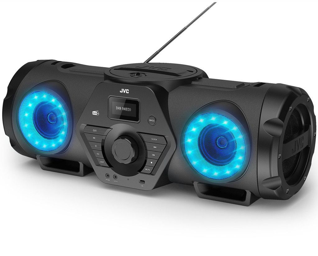 JVC Boomblaster Bluetooth CD DAB+