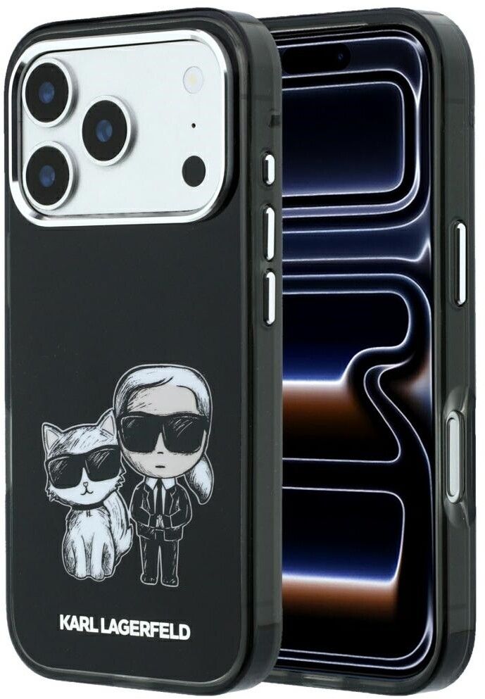 Karl Lagerfeld IML Karl & Choupette Body Sketch MagSafe (iPhone 17 Pro/18 Pro)