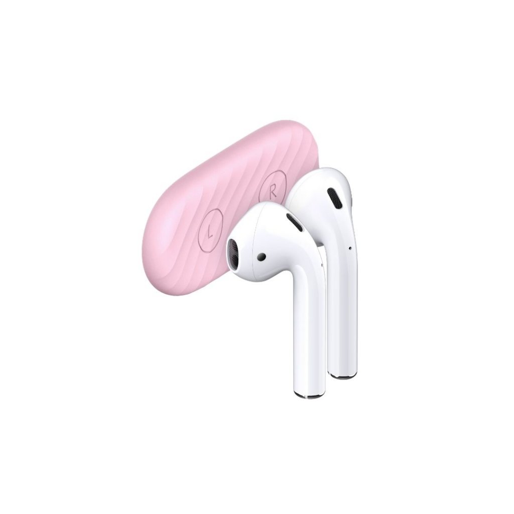 Keybudz AirDockz - Magnetisk holder for AirPods - Rosa