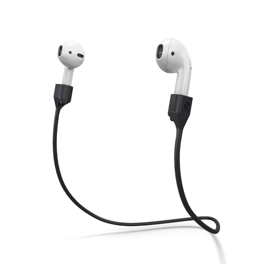 Keybudz AirStrapz (AirPods 1/2) - Svart