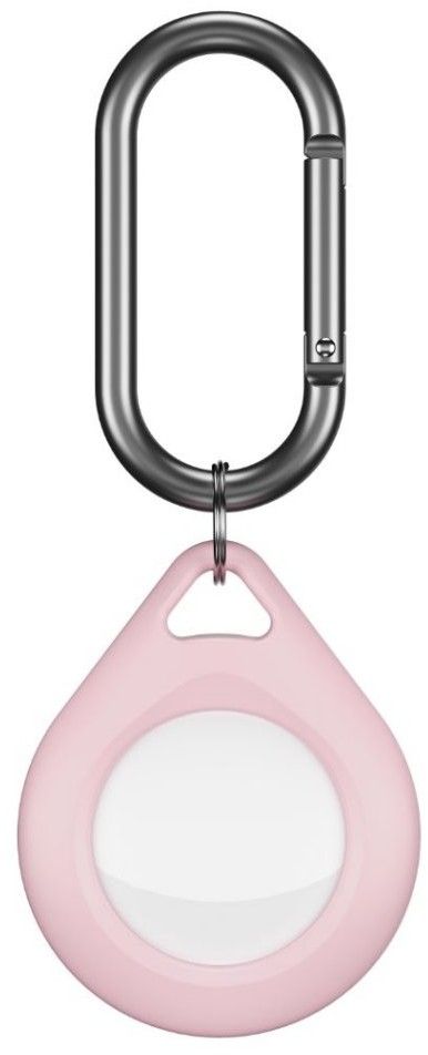 KeyBudz Secure Dock (AirTag) - 2-pakning - Rosa