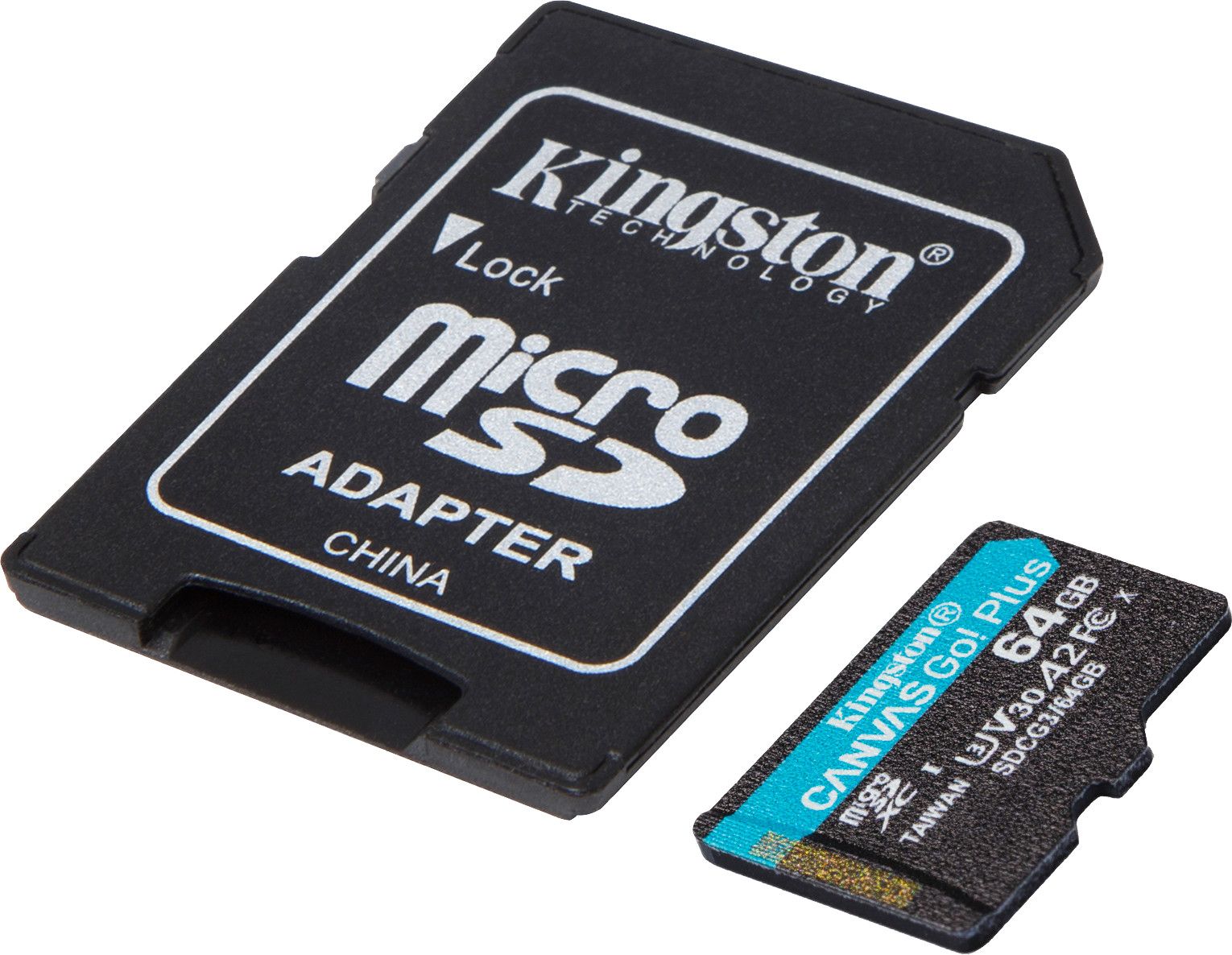 Kingston Canvas Go! Pluss - microSD-minnekort - 256GB