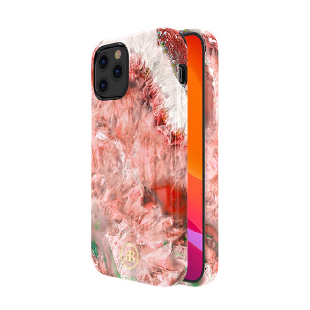 Kingxbar Crystal Water Case (iPhone 12/12 Pro) - Rød