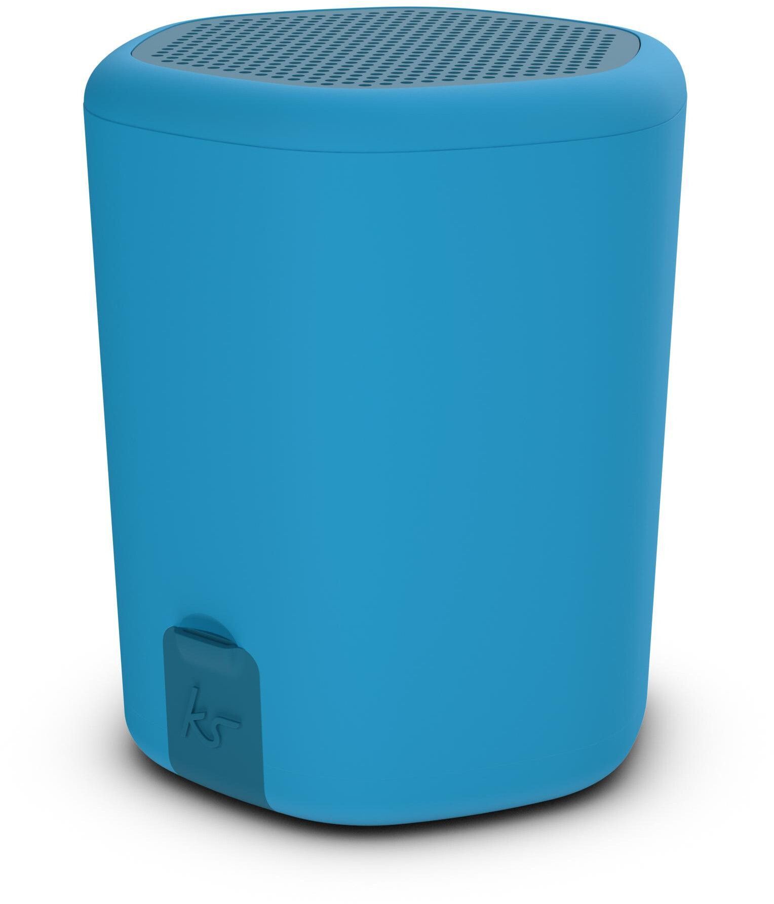 KitSound Hive2O - Høyttaler - for bærbar bruk - trådløs - Bluetooth - 5 watt - blå