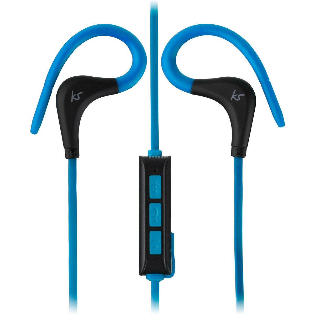 Kitsound Race - trådløst headset - Blå