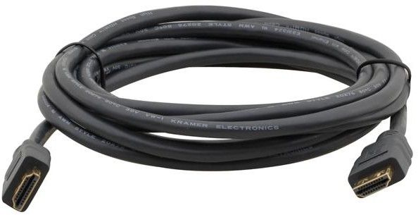 Kramer HDMI-kabel Fleksibel C-MHM / MHM - Hvit 0,6 meter