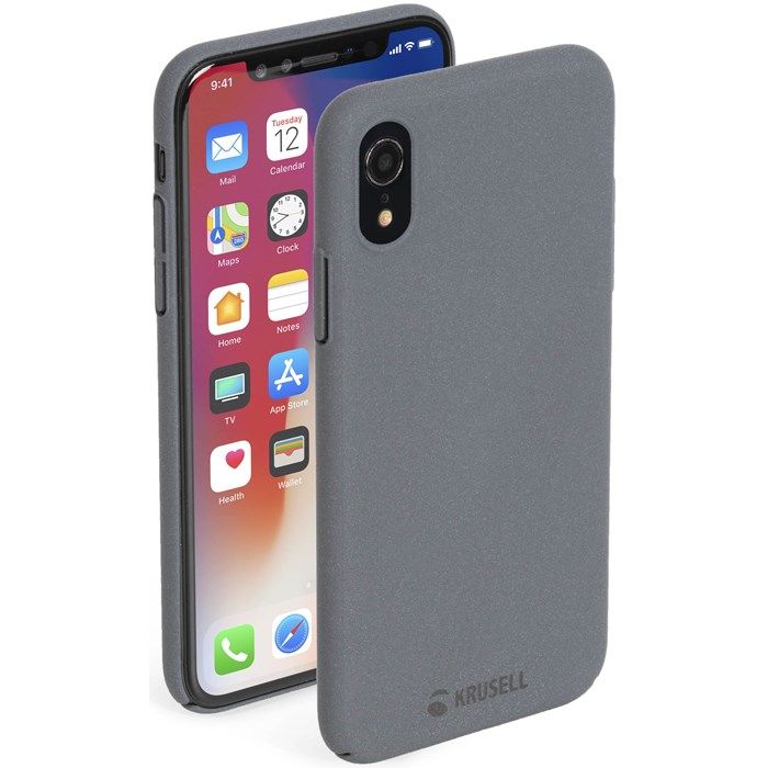 Krusell Sandby Cover (iPhone Xr) - Grå