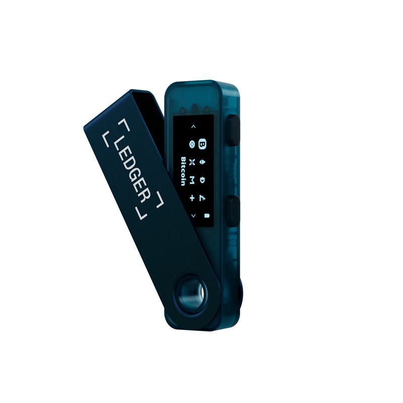 Ledger Nano S Plus Crypto Hardware Wallet - Sapphire Blue