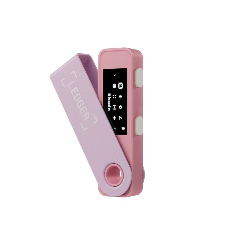 Ledger Nano S Plus Pastel Crypto Hardware Wallet - Pink