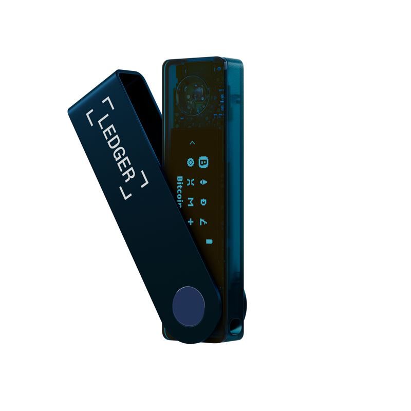 Ledger Nano X Sapphire Crypto Hardware Wallet - Blue