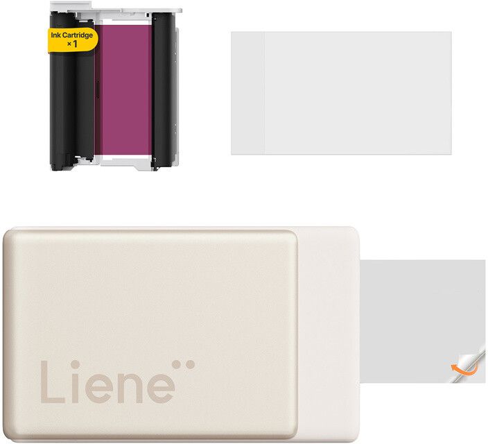 Liene Pearl N200 Pro 2x3" Portable Photo Printer - Guld