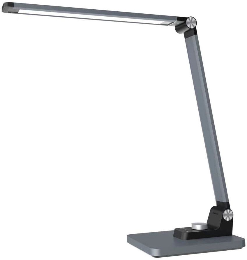 Lippa LED slim aluminum desk lamp - Silver