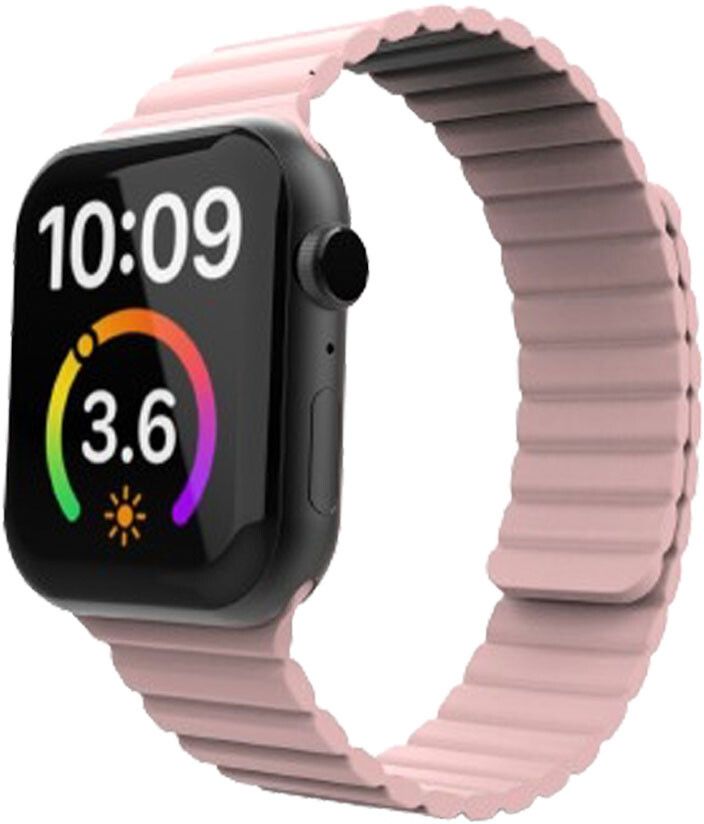 Lippa Magnetic Silicone Strap (Apple Watch 49/46/45/44/42 mm) - Rosa