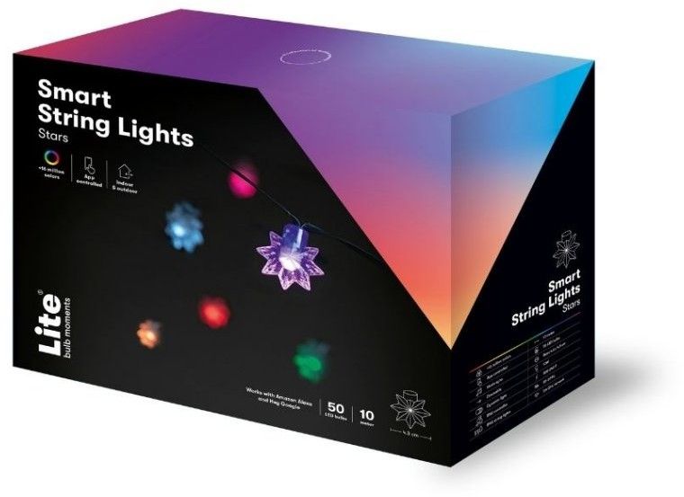 Lite Bulb Moments Smart lyskjede - stjerner