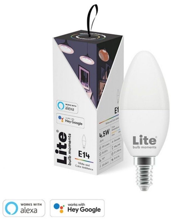 Lite Bulb Moments White & Color Ambience E14 - 1 -pakning