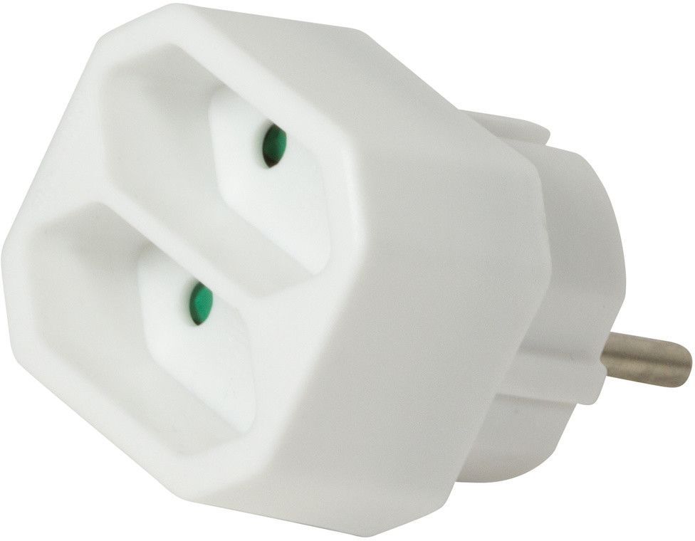 LogiLink med 2 Euro -kontakter