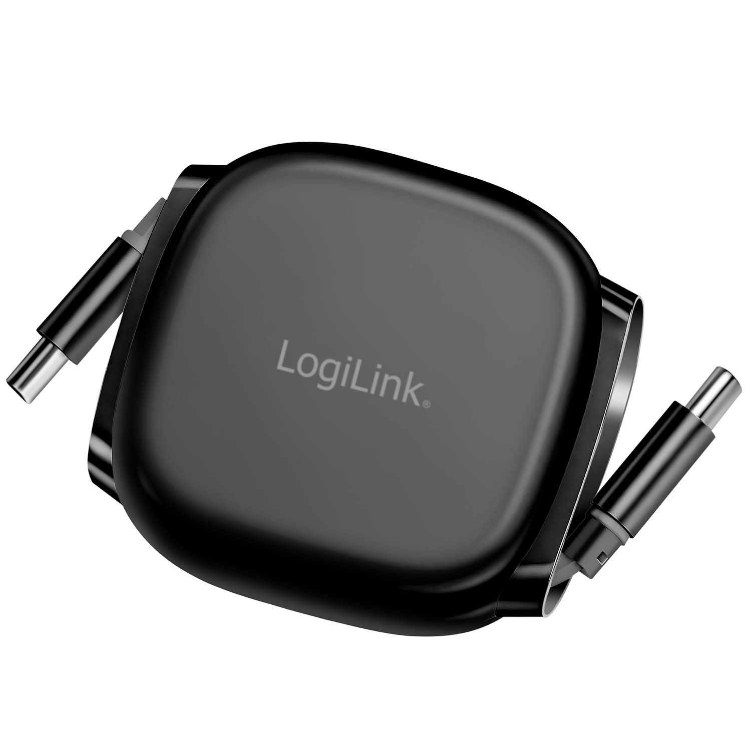 LogiLink Uttrekkbar USB-C-kabel 60W
