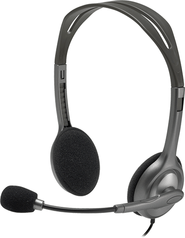 Logitech H111 Grå
