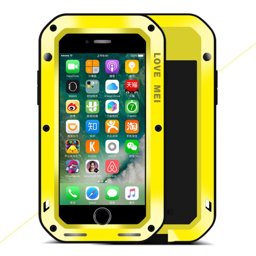 Love Mei Rugged (iPhone SE3/SE2/8/7) - Gul