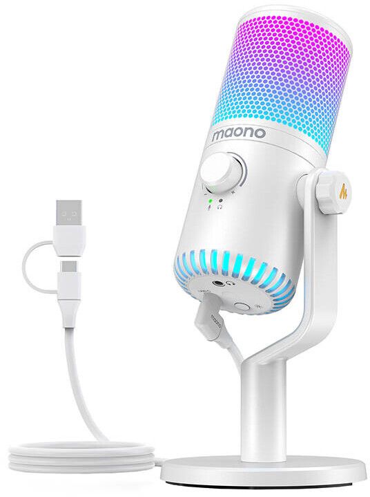 Maono Gaming Microphone DM30RGB (white)