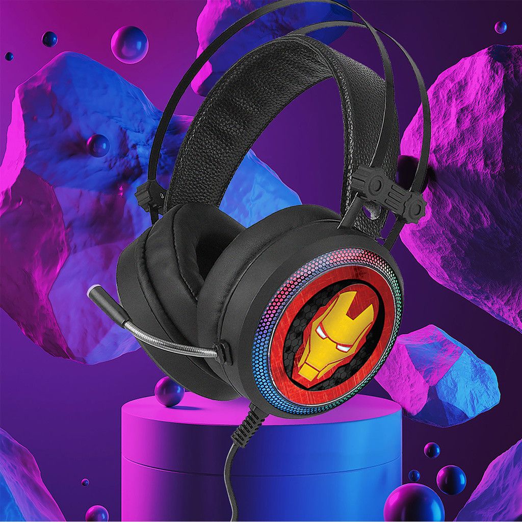 Marvel Gaming Headset Iron Man