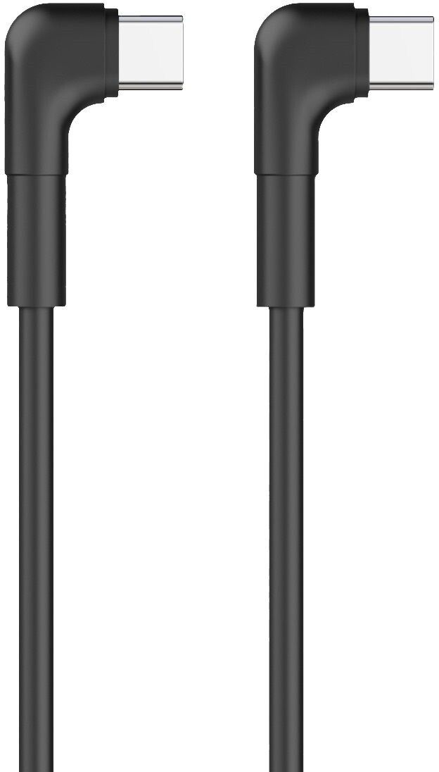 maXlife vinkelkabel USB-C - USB-C 60W