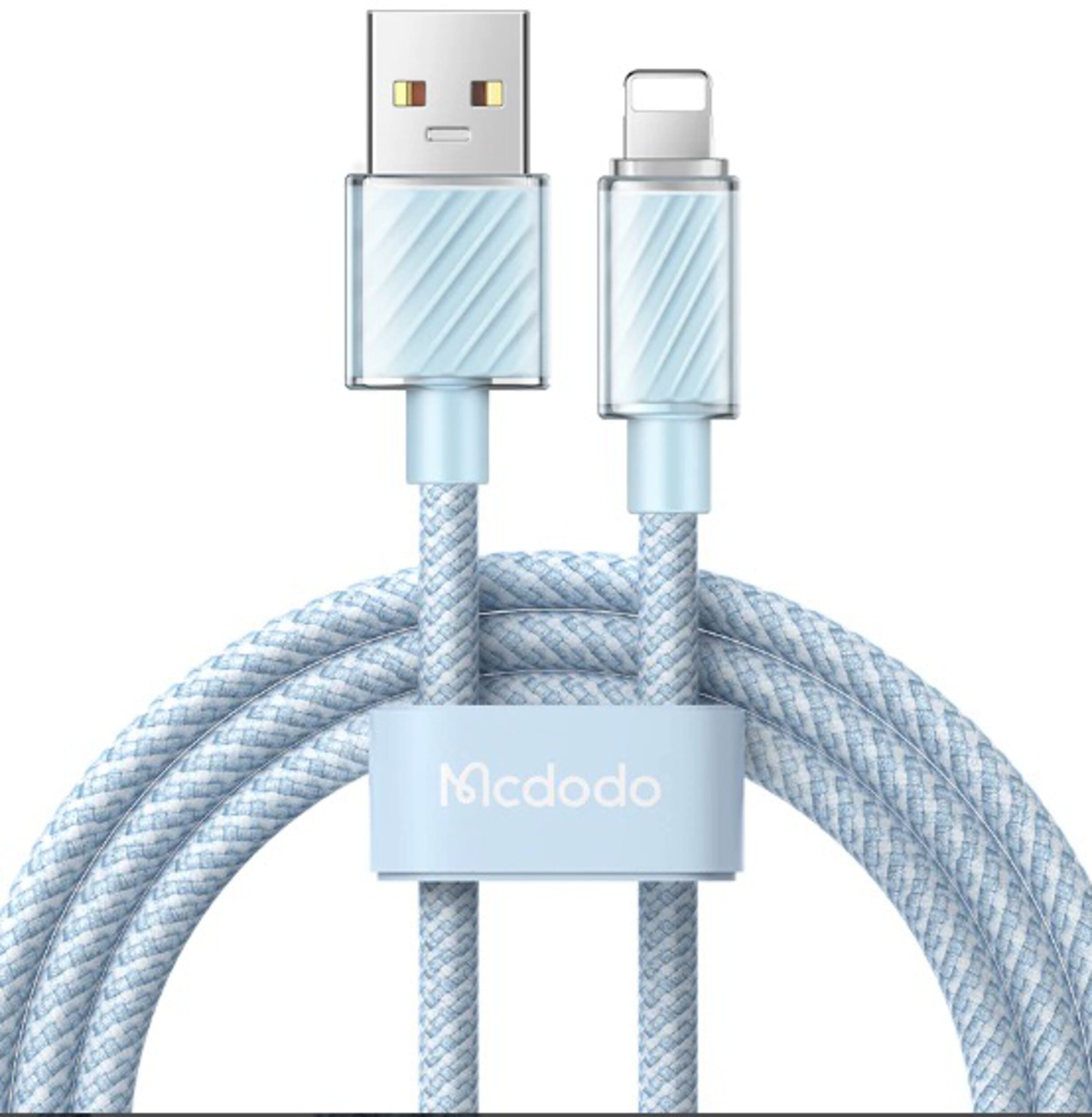 Mcdodo Dichromatic USB-A til Lightning-kabel - Lilla/2 meter