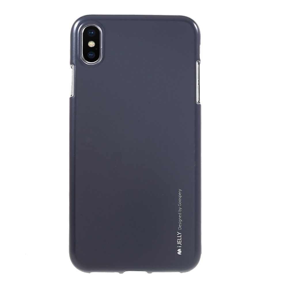 Mercury Goospery Jelly Case (iPhone Xs Max) - Svart