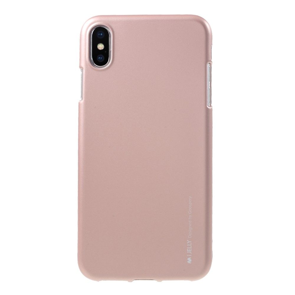 Mercury Goospery Jelly Case (iPhone Xs Max) - Rose gull