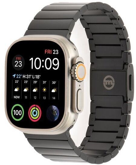 Mobile Origin Watch Titanium Band - black - Apple Watch 49mm/45mm/44mm/42mm