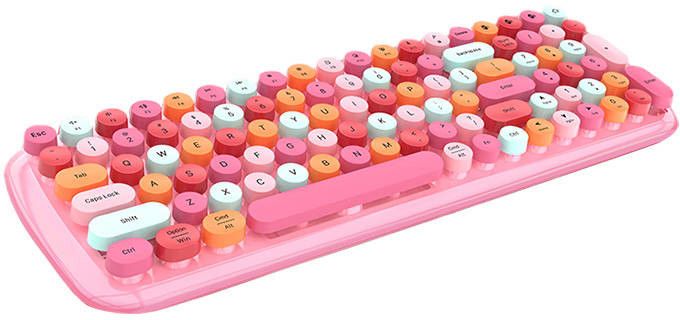 Mofii Candy BT - Pink - Tastatur - Engelsk - Rosa