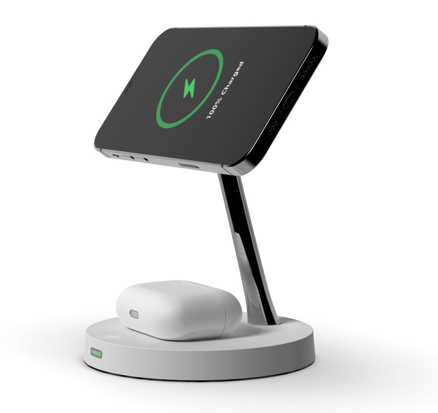 Moobio 2-in-1 Magnetic Wireless Charger - Vit