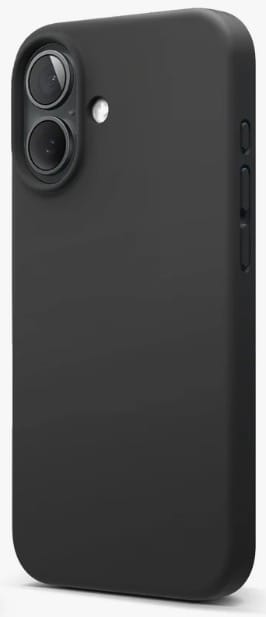Moobio Silicone Case (iPhone 16) - Svart